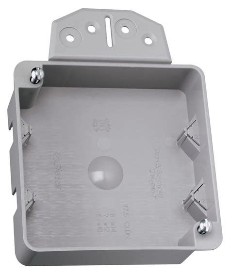 junction box for powering 4 gang switch box|shallow 4 gang electrical box.